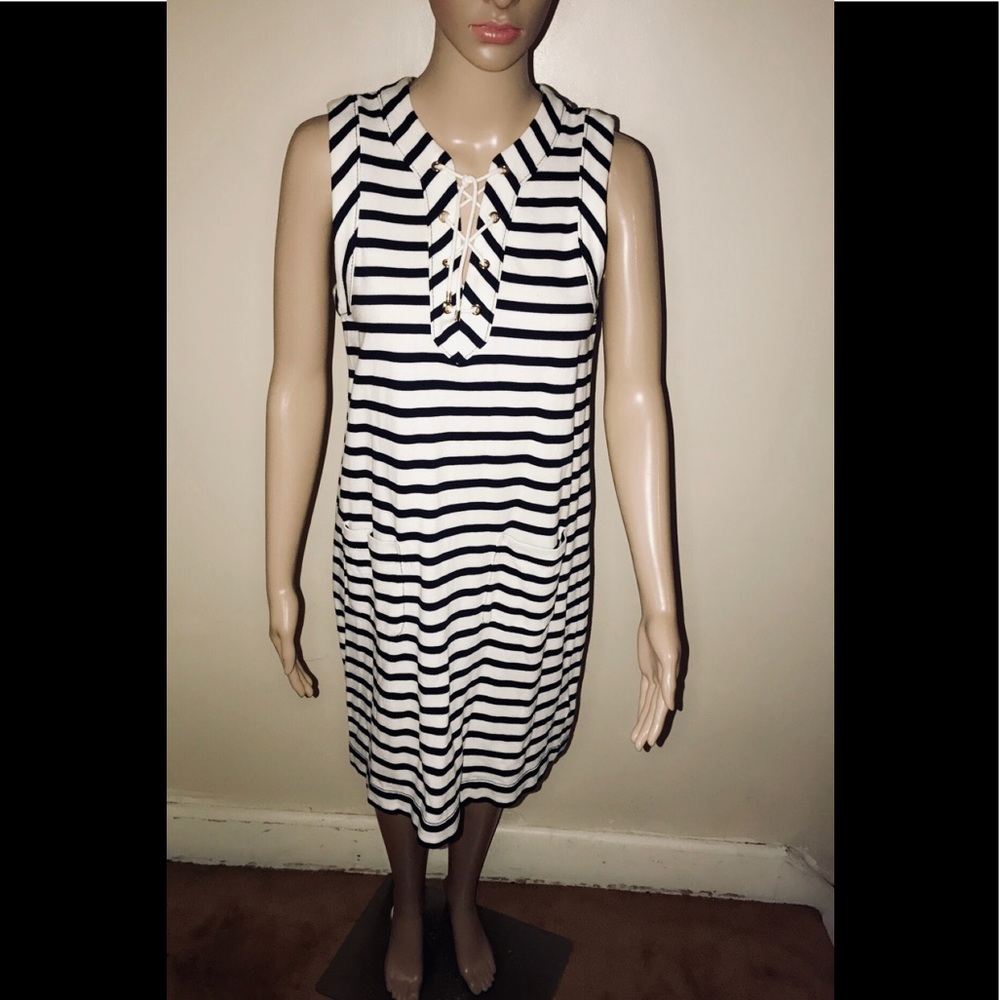Kate Spade striped cotton dress